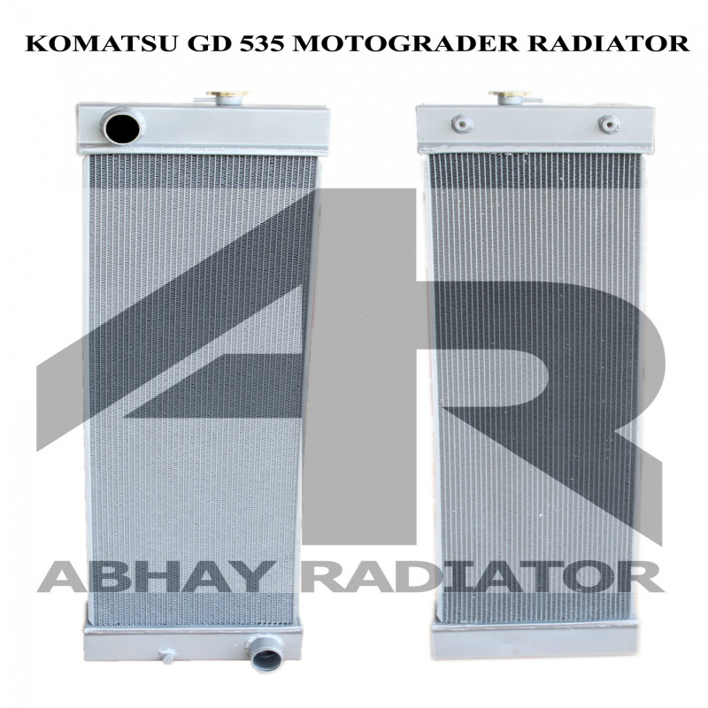 KOMATSU GD535 MOTOGRADER RADIATOR  23H0317132-23H0317131